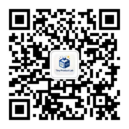 小产品实验室微信公众号二维码